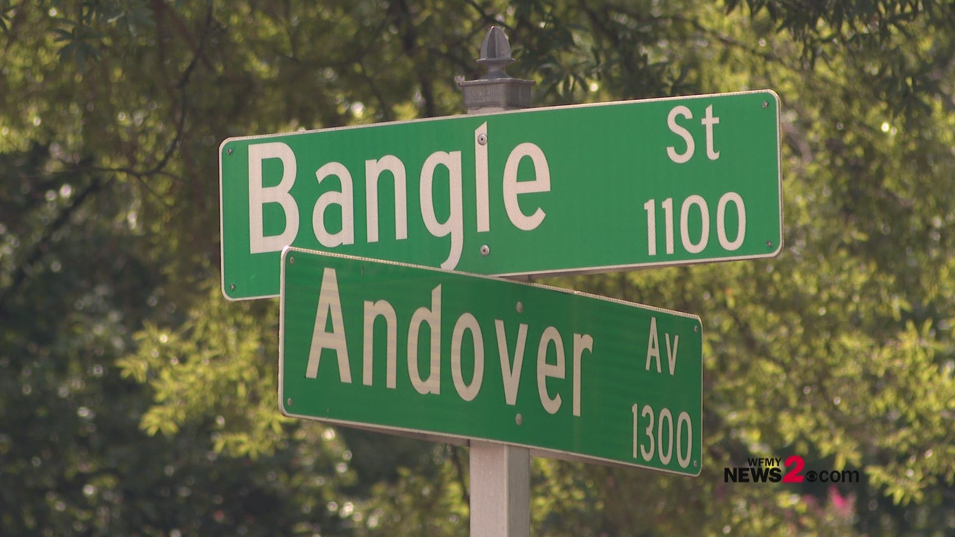 The incident happened Sunday morning around 3:00 a.m. in the 1300 block of Andover Avenue in Greensboro.