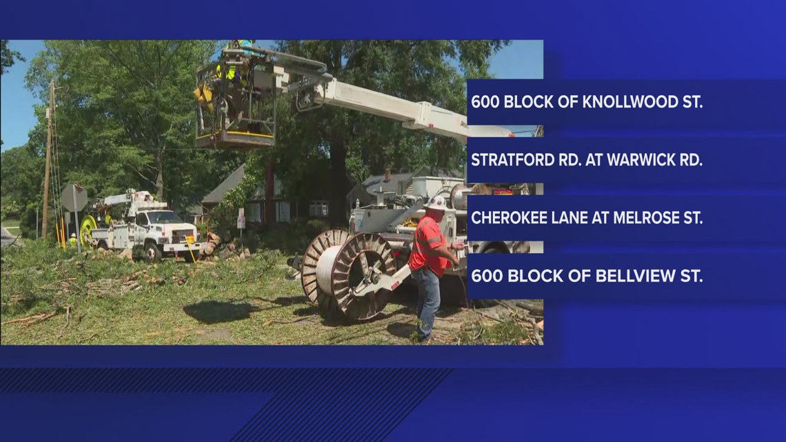 Storms leave roads closed in Winston-Salem | wfmynews2.com