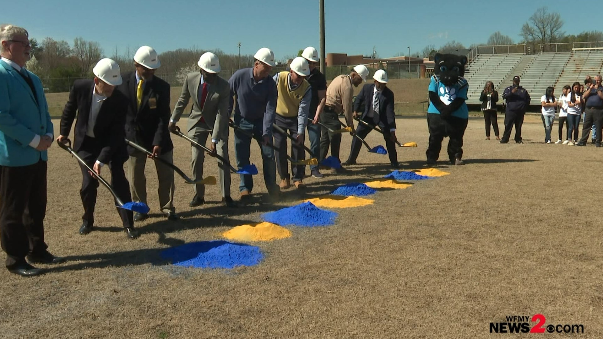 Reidsville High School is getting a new turf football field thanks to a grant provided by the Carolina Panthers and NFL Foundation.