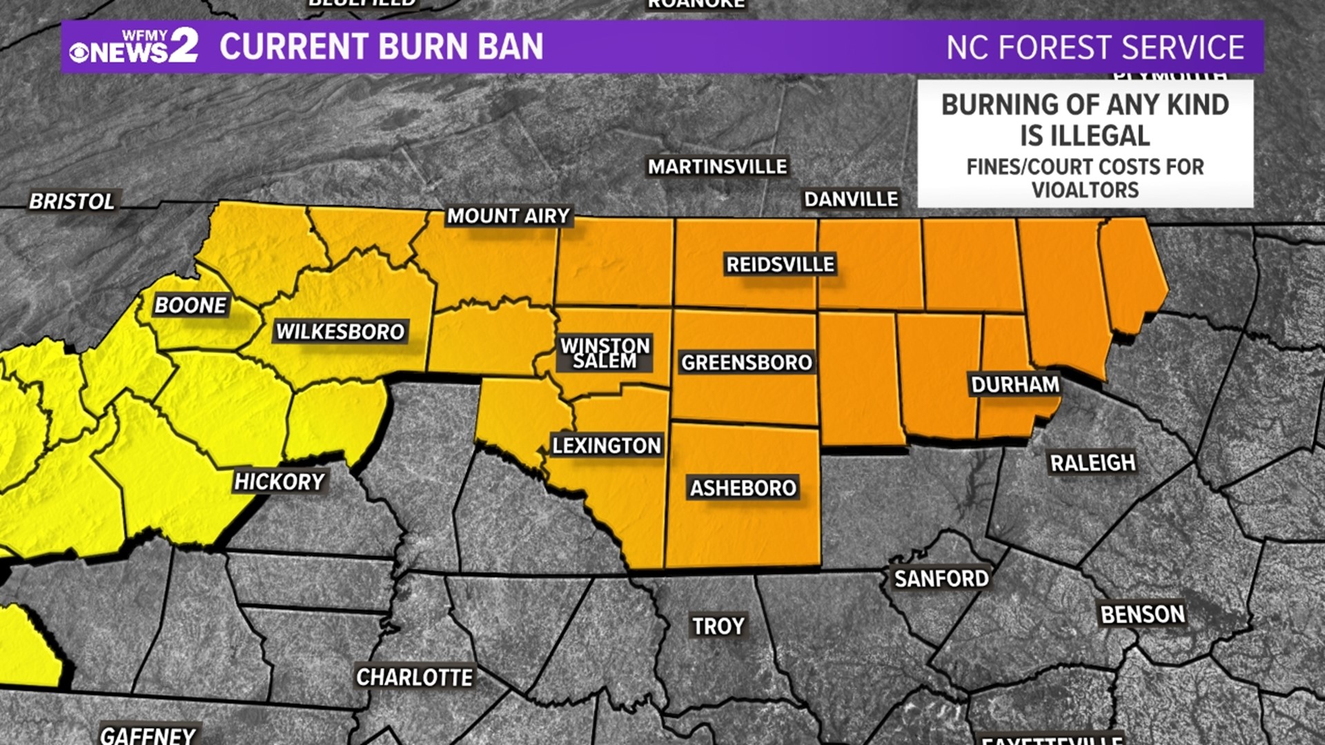 Severe Drought Spreads To Half Of North Carolina | Wfmynews2.com