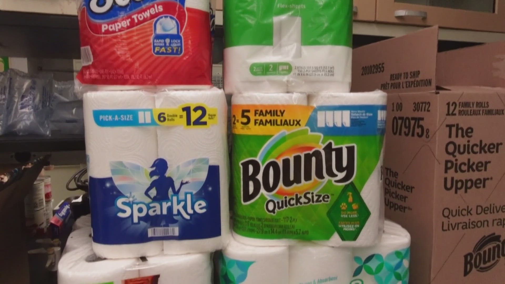 Consumer Reports tested paper towels' strength and pickup quality and compared them to cost.