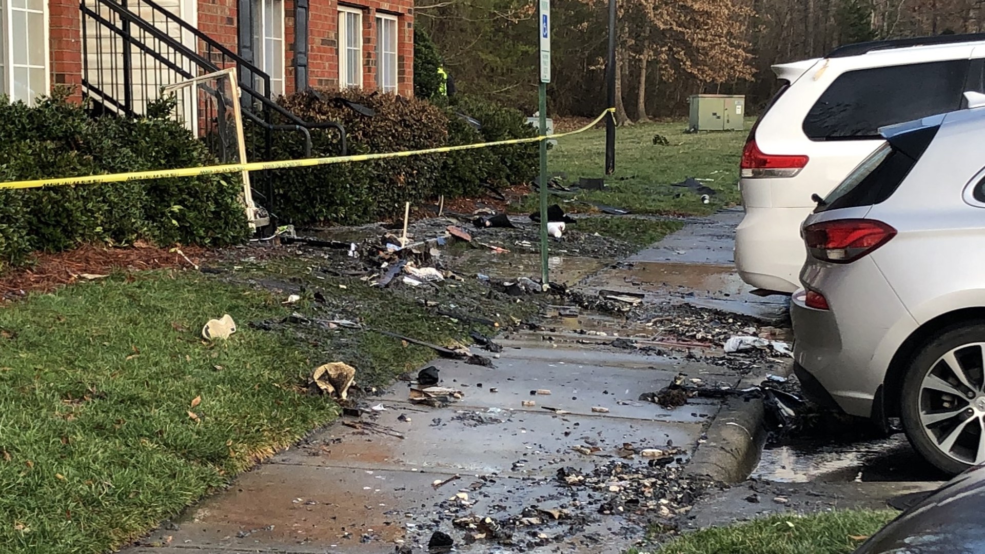 High Point apartment fire 5 rescued from windows, 30 displaced