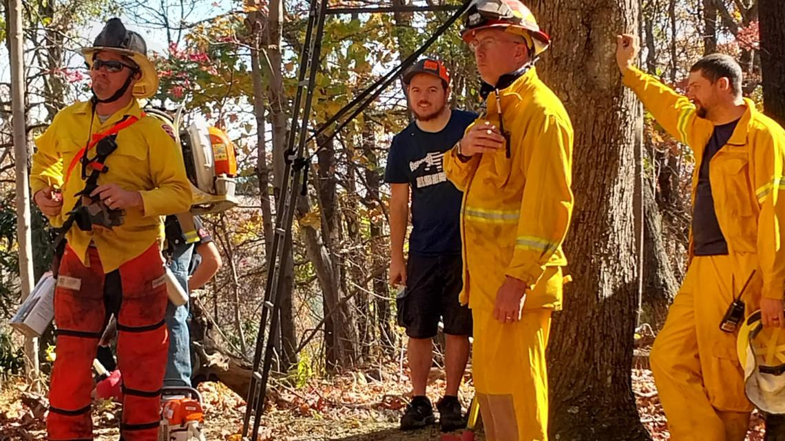 Fire crews battling wildfire in Patrick County, VA