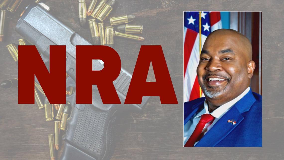 Lt. Governor Mark Robinson speaks at NRA convention