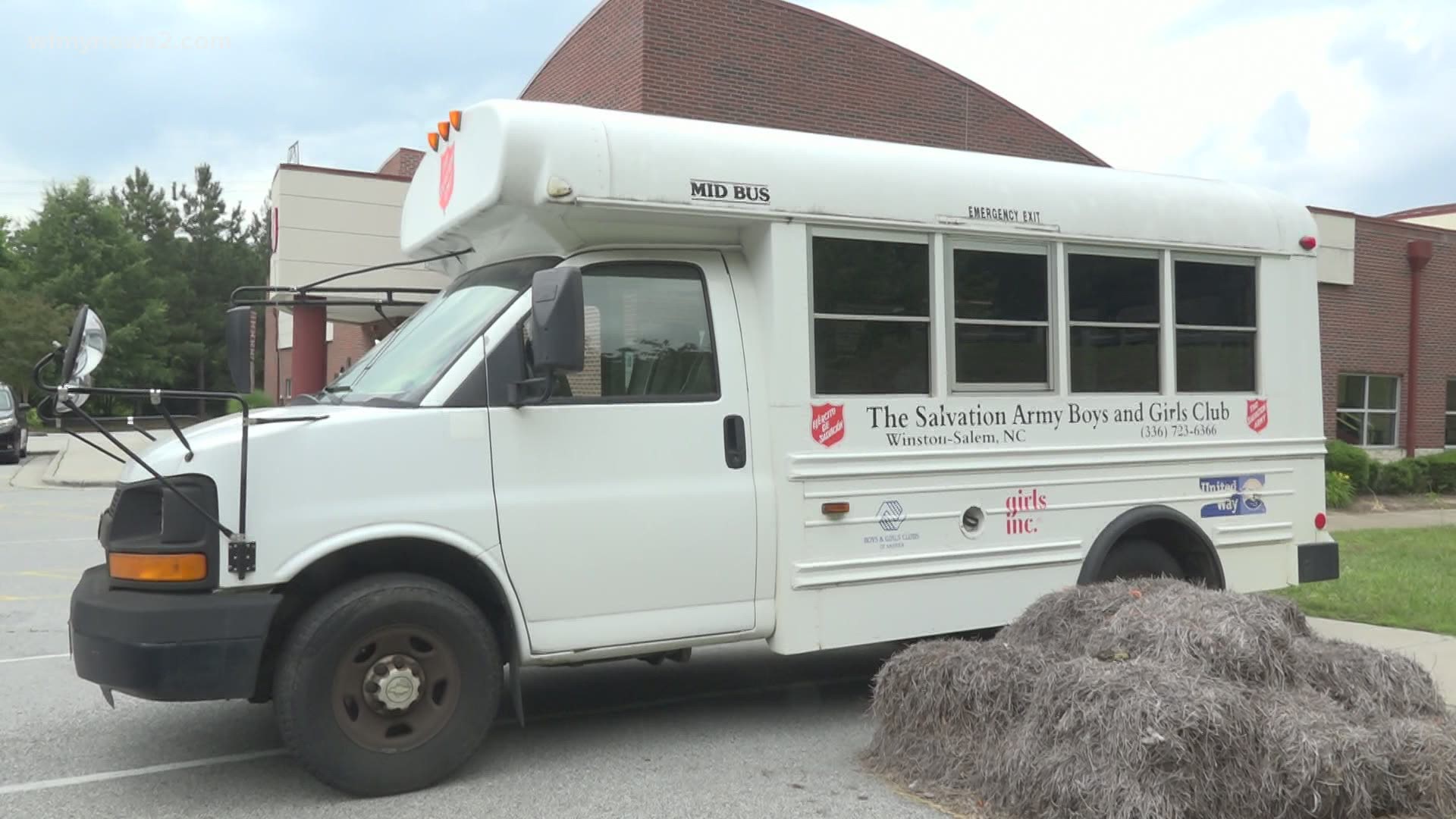 Officials at the Salvation Army Boys and Girls Club in Winston-Salem say over the last three months vandals have targeted their activity buses.