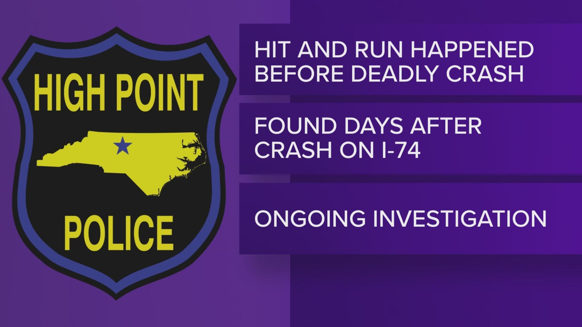 Police said Eric Morrison rear-ended a car and left the scene. Moments later, they said he crashed his vehicle and died. His body wasn't found until days later.