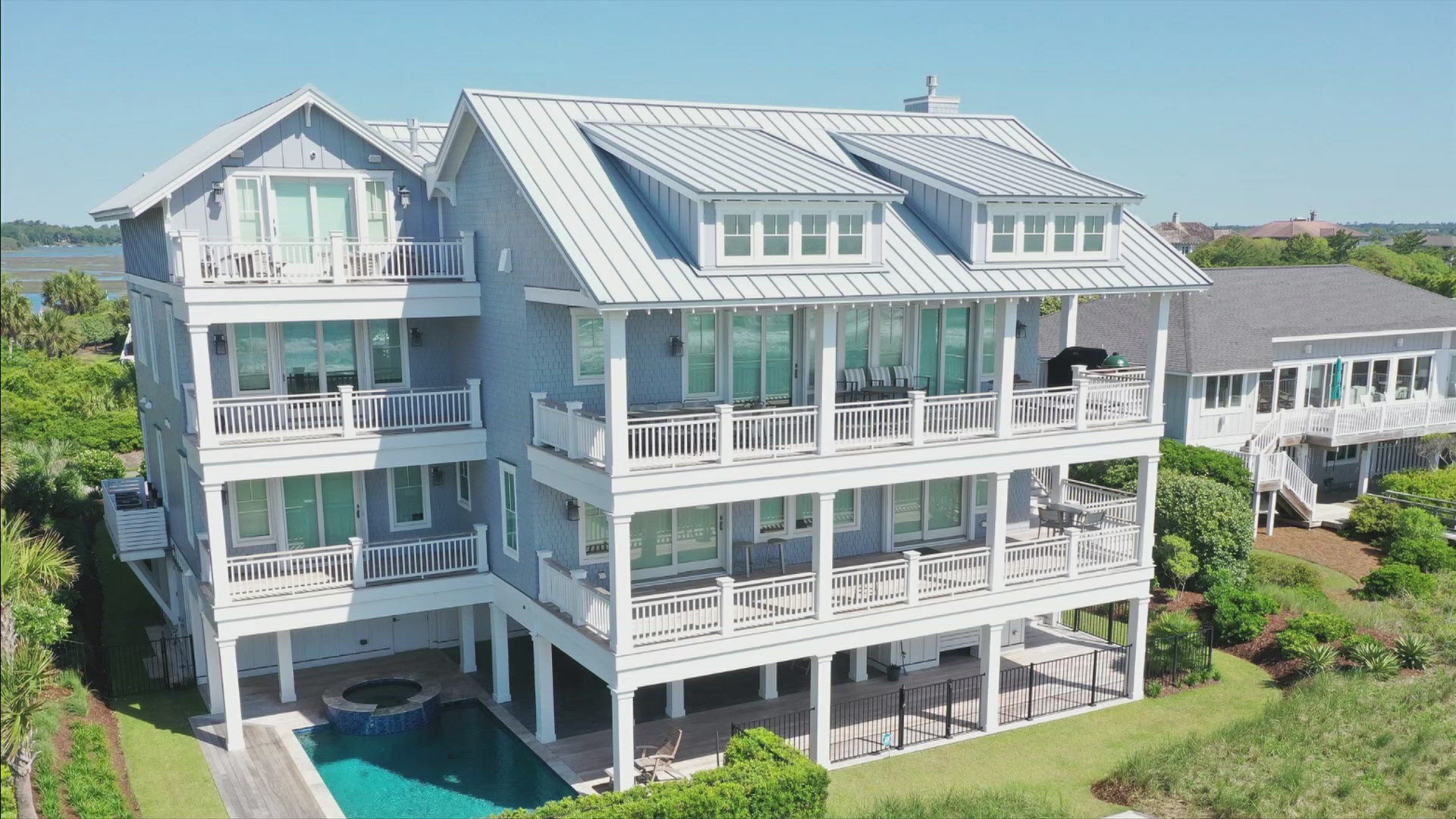 This home, near Wilmington, just made a new record. Nicknamed 'The Whale,' the five-bedroom, eight-bathroom home is the largest sale made in state history.