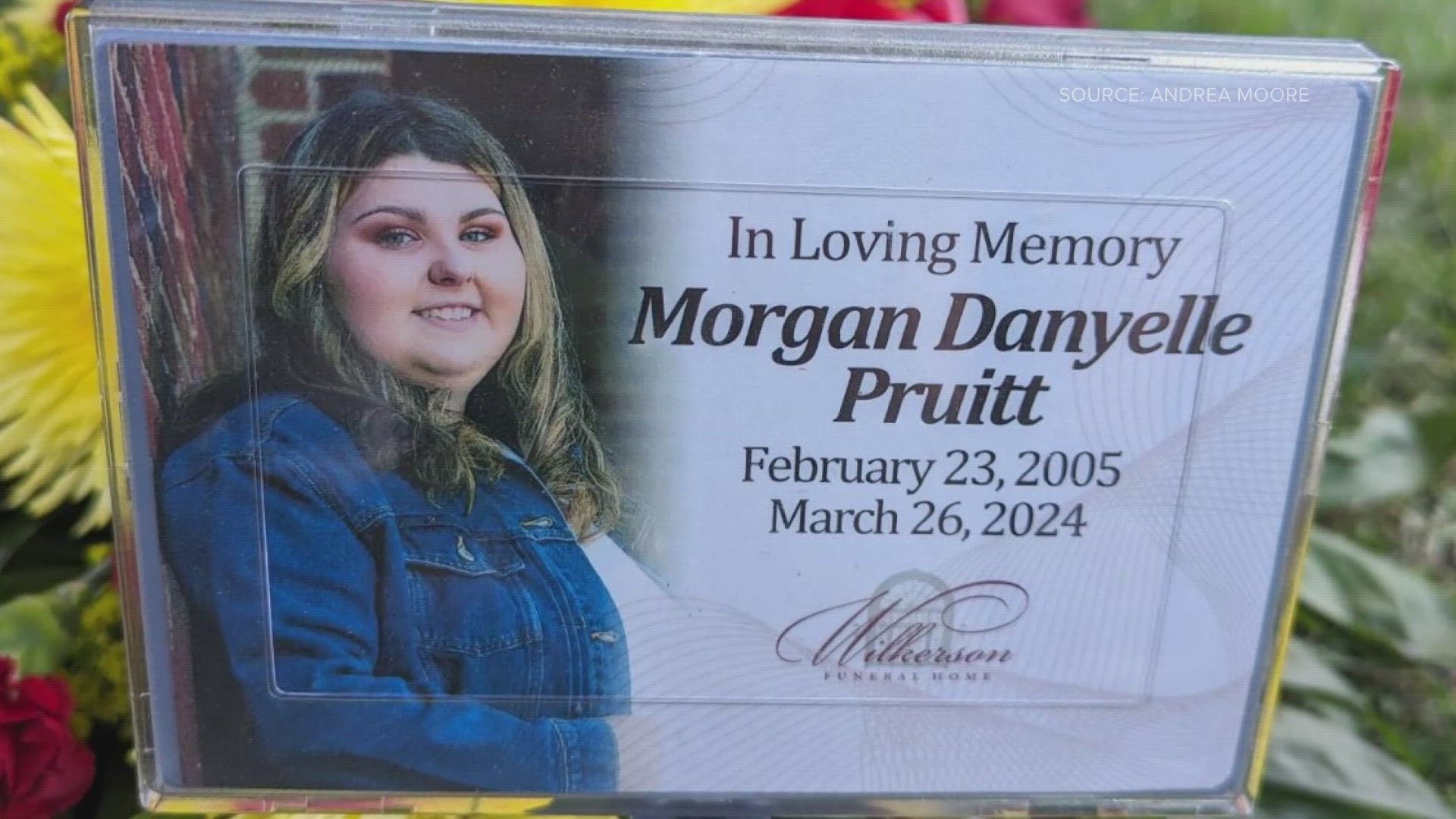 19-year-old Morgan Pruitt died in March in a Reidsville arson fire.