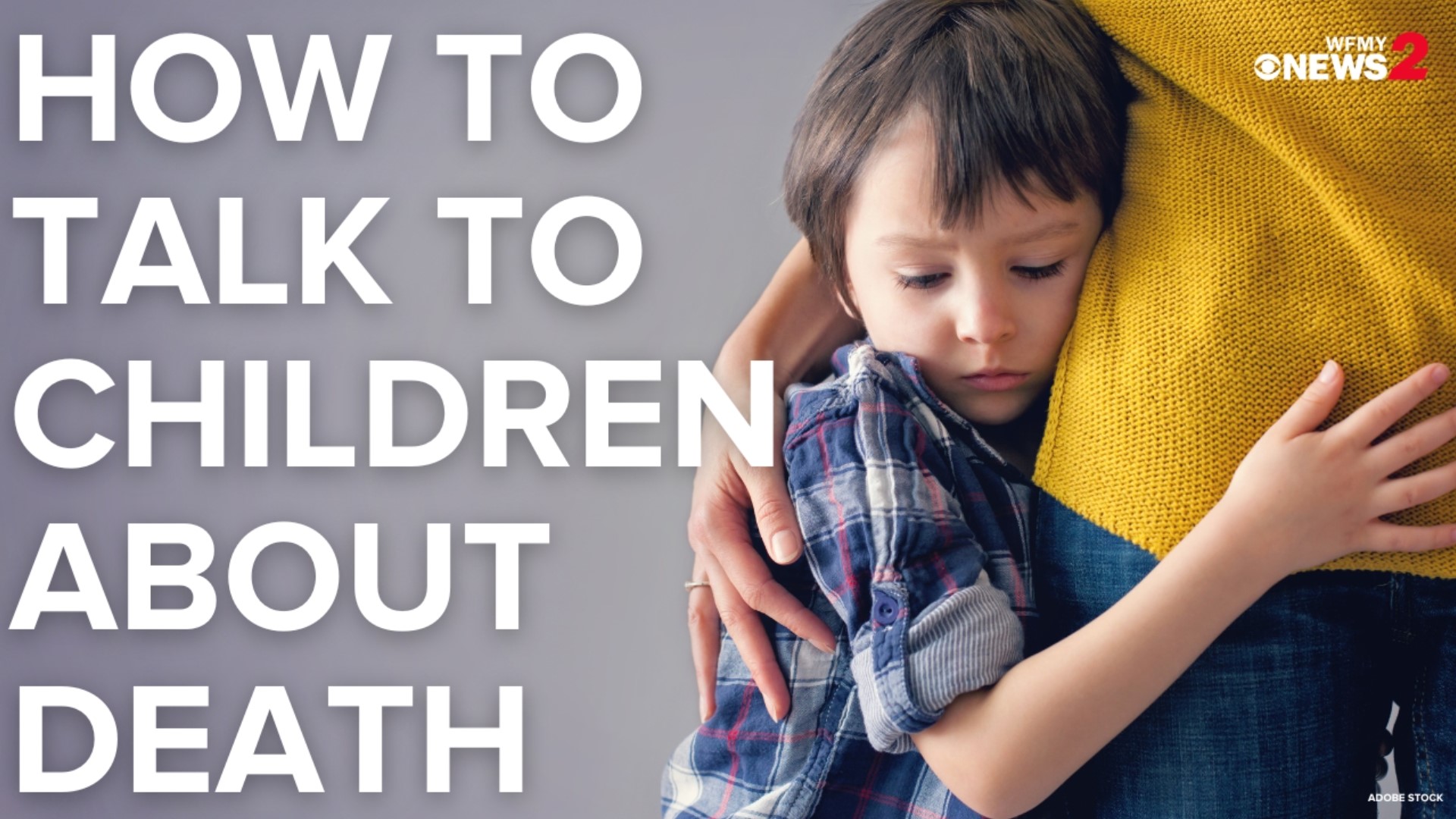 Psychology expert, Blanca Cobb, shares ways to tackle the tough conversation with children.
