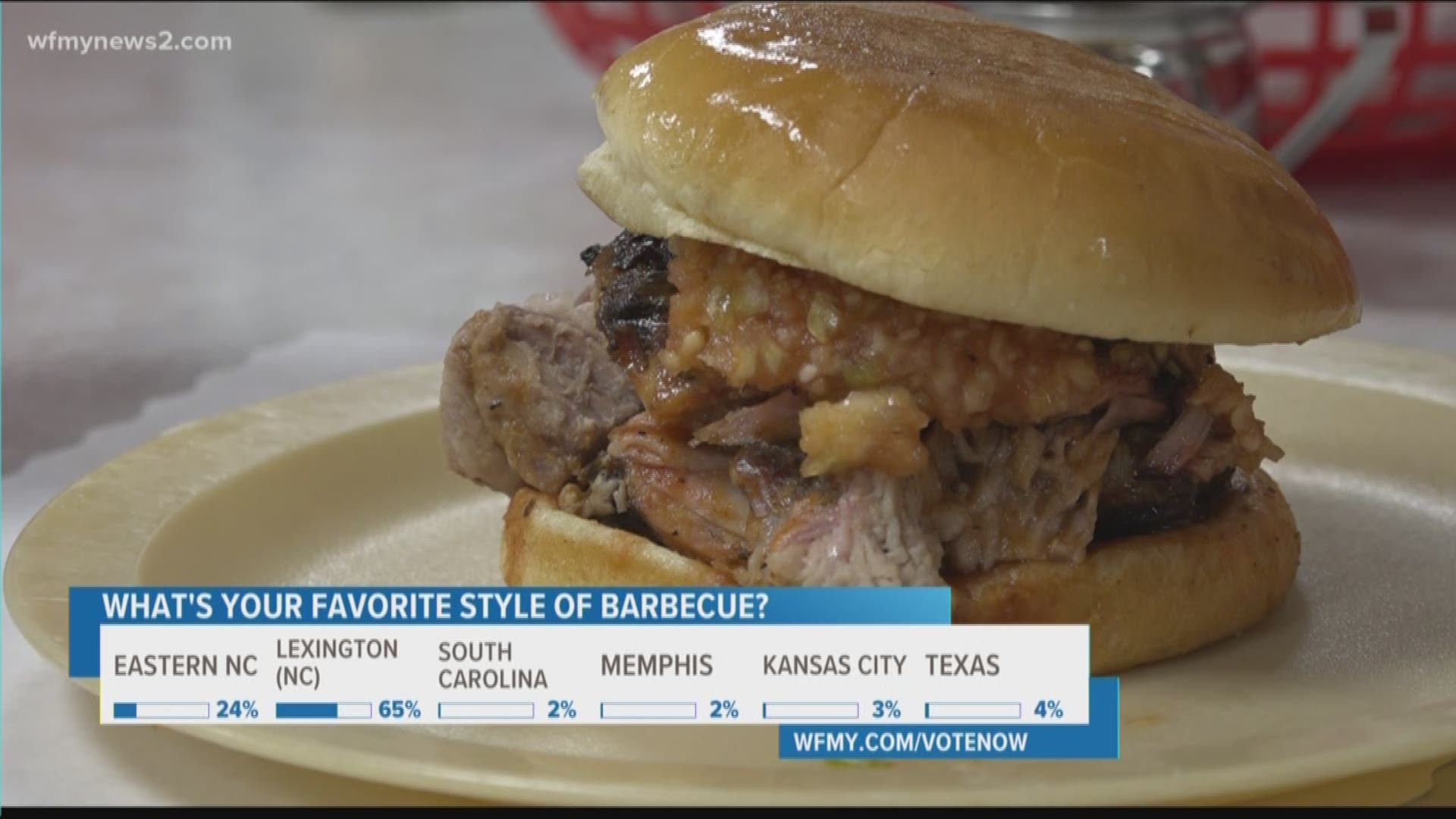 Stephen colbert took a swing at North carolina barbecue on the Late show. Now NC is swinging back.