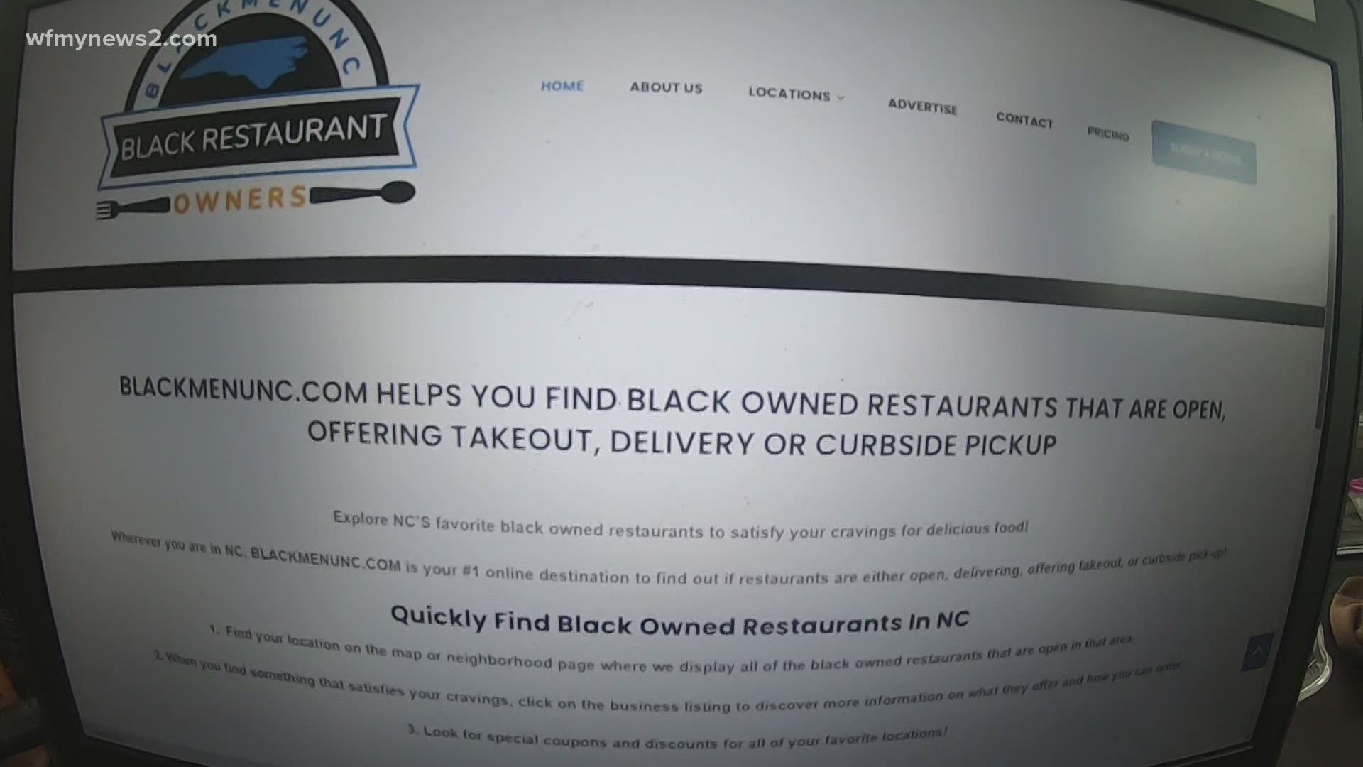 An online platform is helping black-owned restaurants show case business. Triad restaurants can also be found on this online directory.