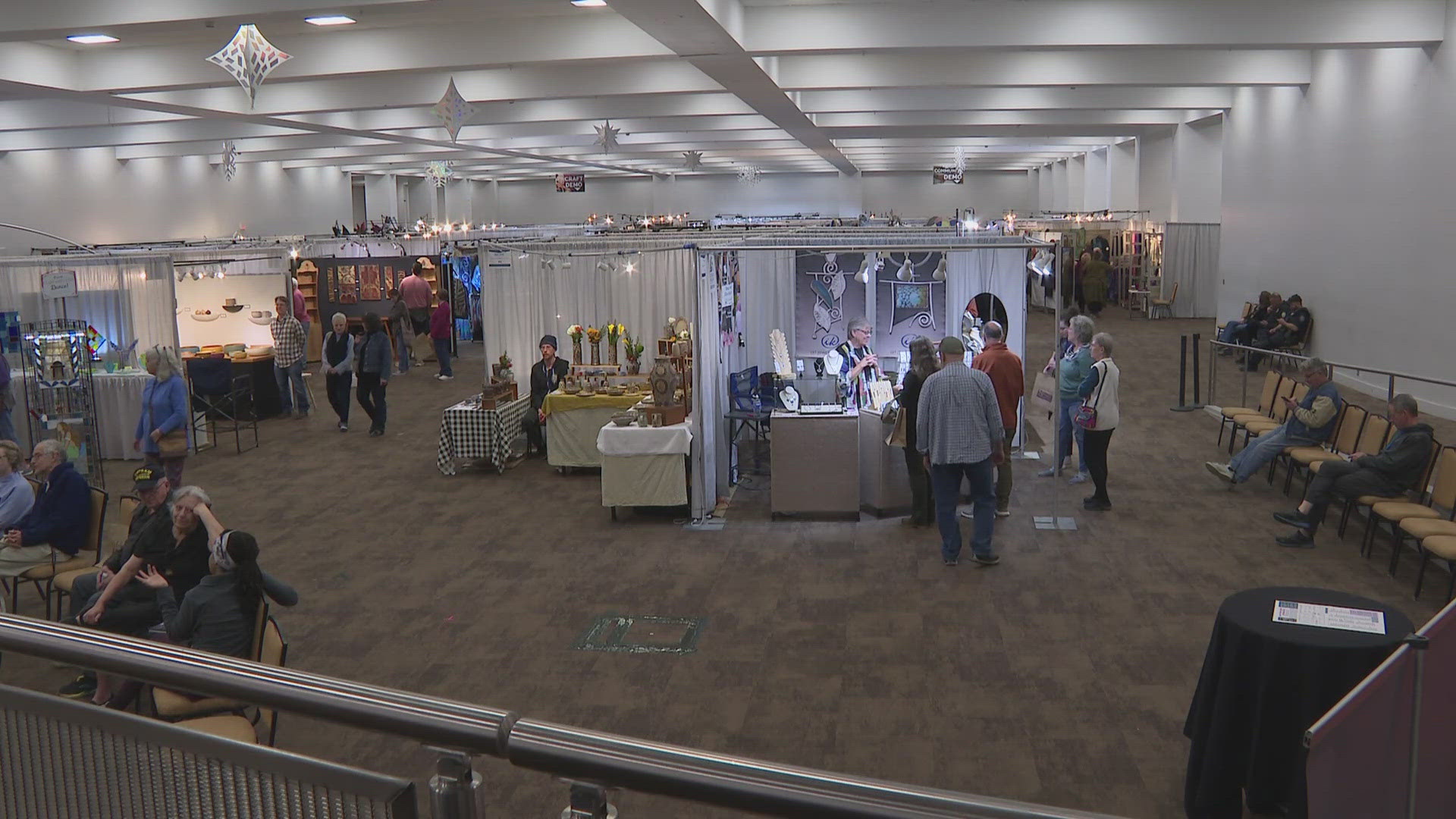 More than 100 artists showed off their one-of-a-kind artwork.