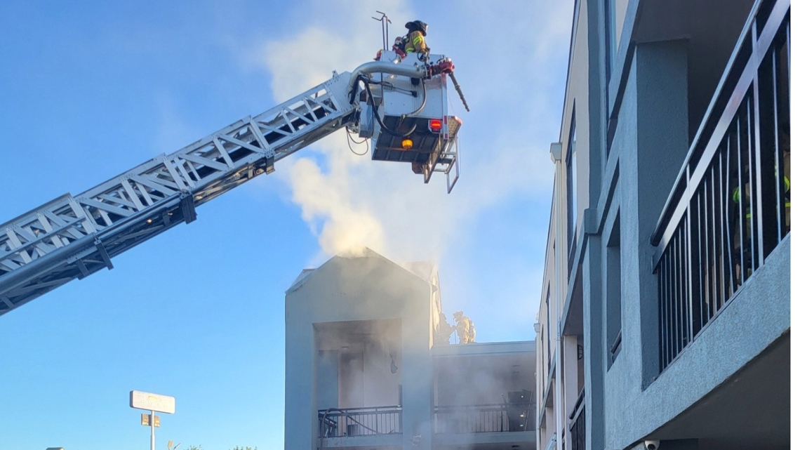 Over 40 displaced after Greensboro hotel fire - Vimarsana News