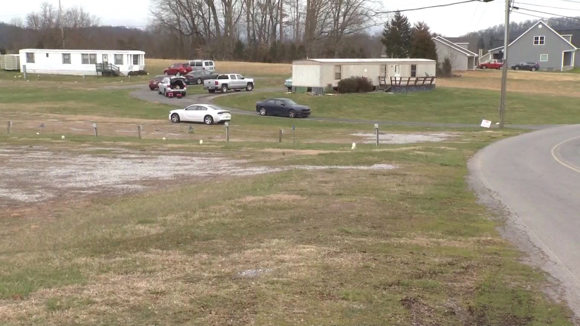 Tennessee Bureau of Investigation is conducting a planned search of a trailer park owned by the brother of Megan Boswell, Evelyn's mother.