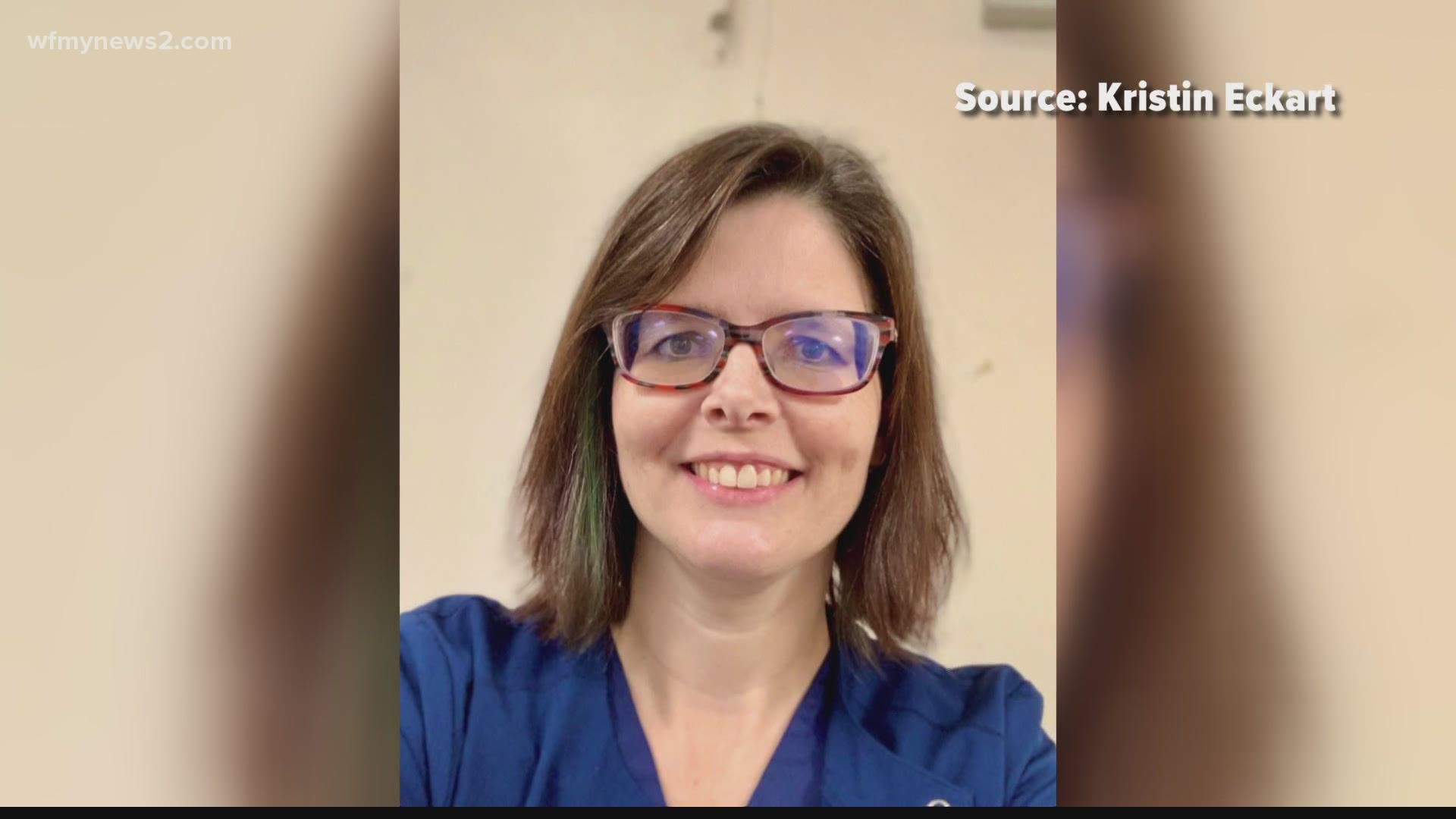 Tara Tomlinson works at Novant Health in Kernersville. She spent the last few weeks serving in New York City. She said she gained a new perspective on the virus.