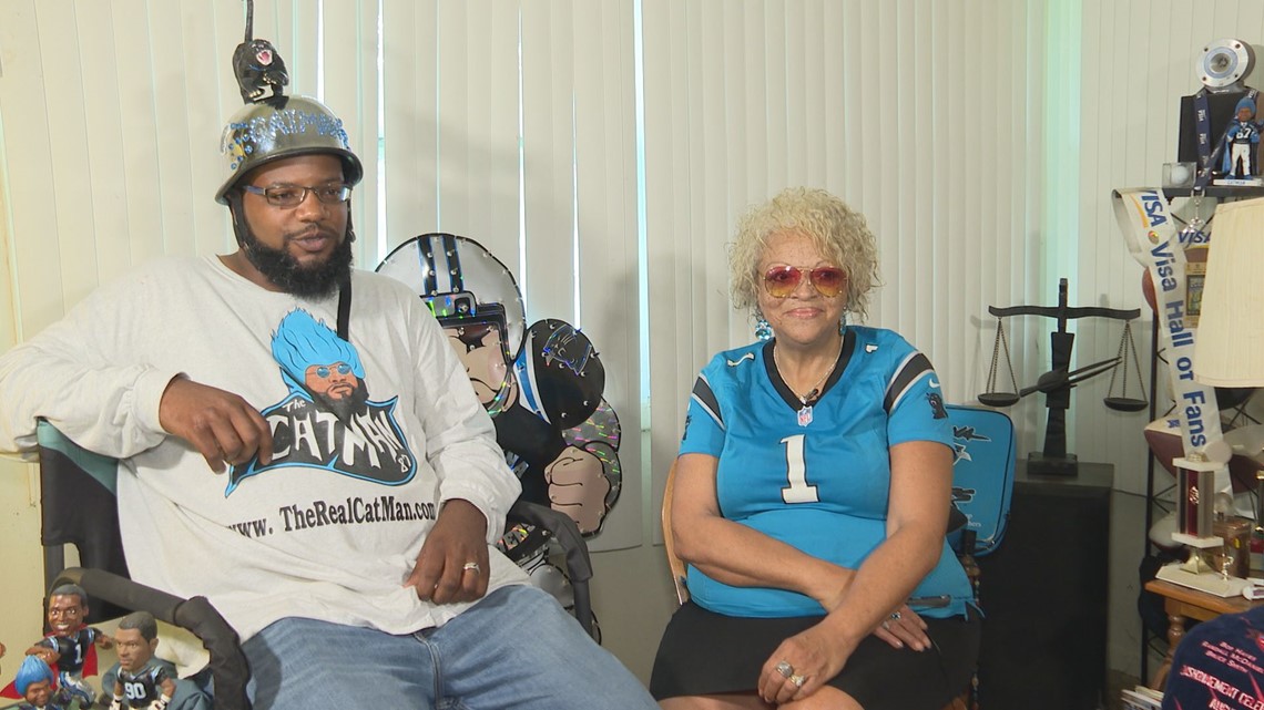 Famous Carolina Panthers fan Greg 'Catman' Good has died