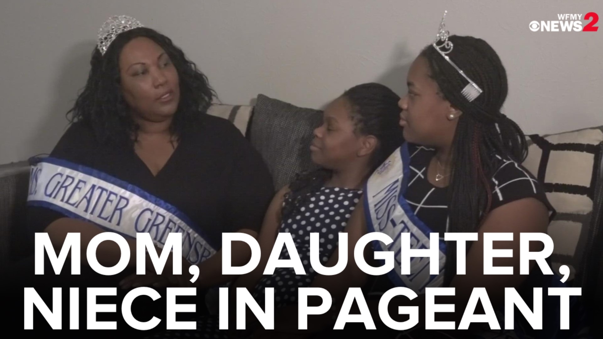 Crystal Jefferson, her daughter, and her niece are all competing in the Miss North Carolina Plus America pageant on March 18 at Winston-Salem State University.