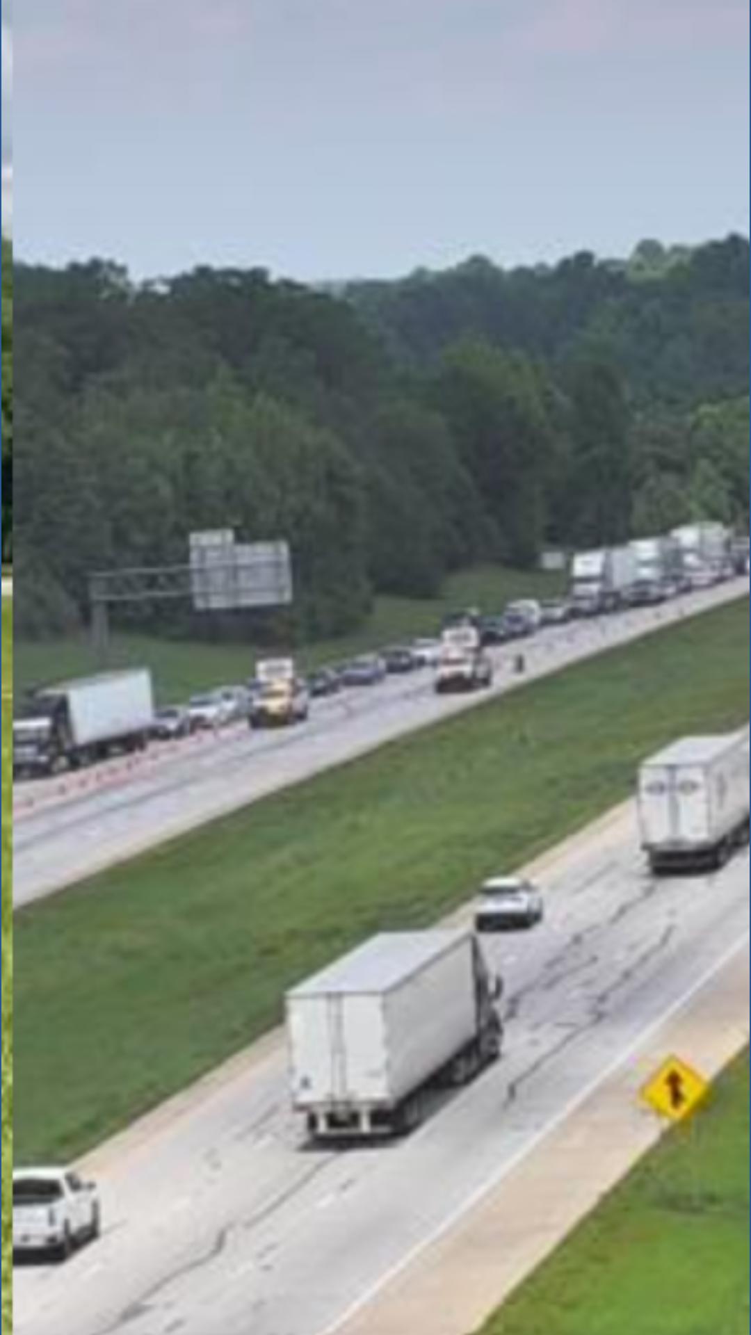 I-85 South closed in | wfmynews2.com