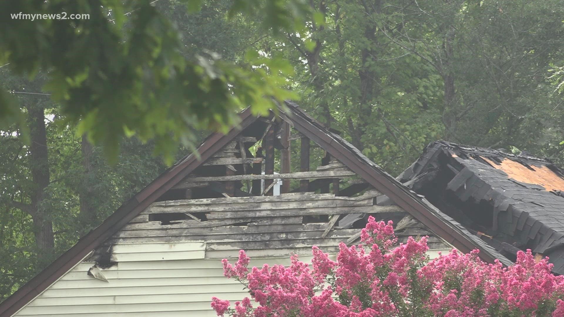 The fire was reported just before 3:30 a.m. Friday at Celia Phelps United Methodist Church.