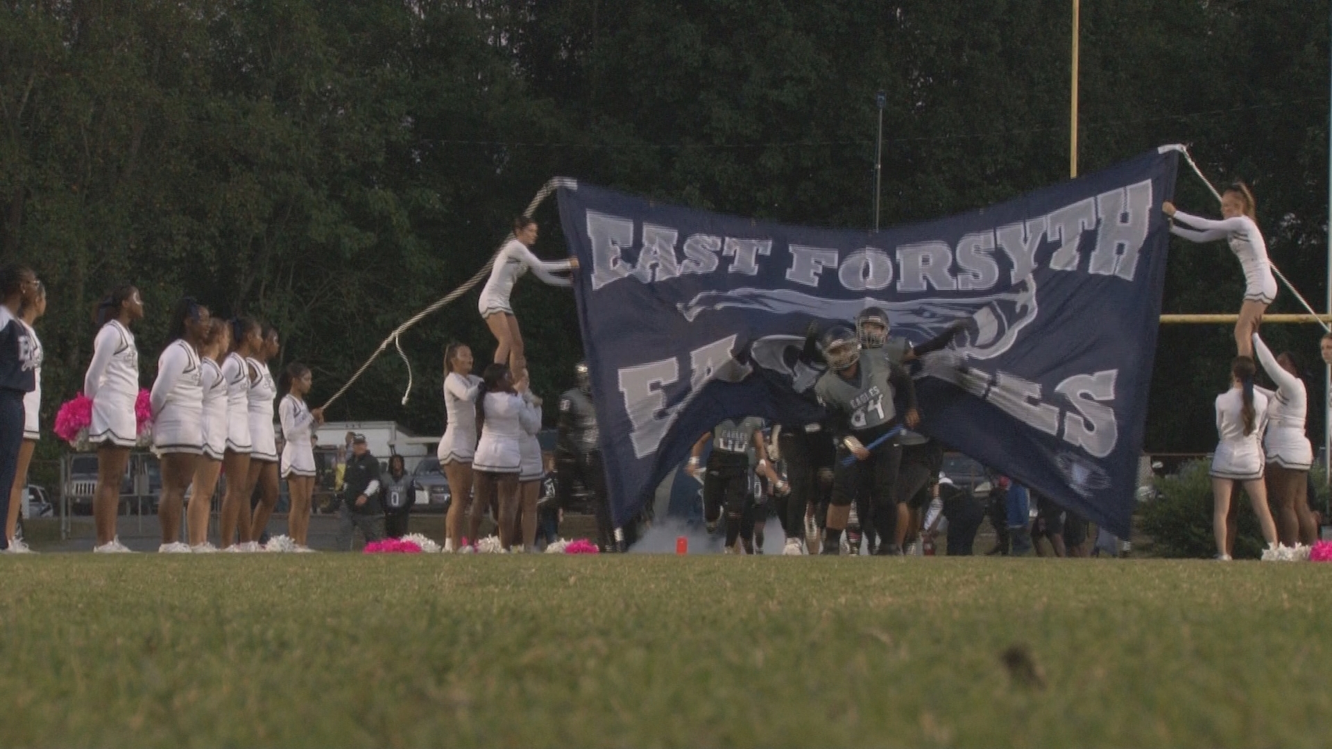 Friday Football Fever highlights between Parkland and East Forsyth on October 11, 2024.