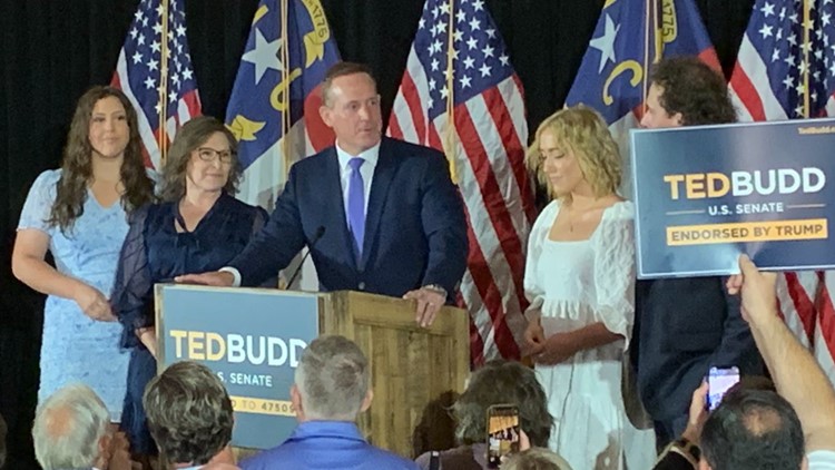 Ted Budd wins Republican nomination for US Senate