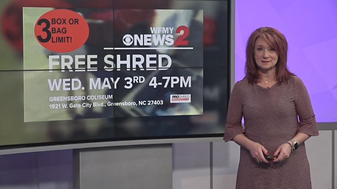 Dispose of sensitive documents for free at massive shred event in