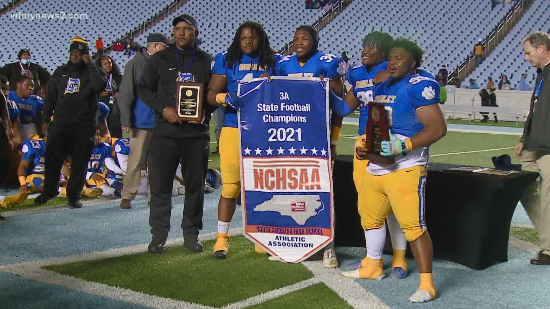 Dudley High took on J.H. Rose in Chapel Hill at Kenan Stadium.