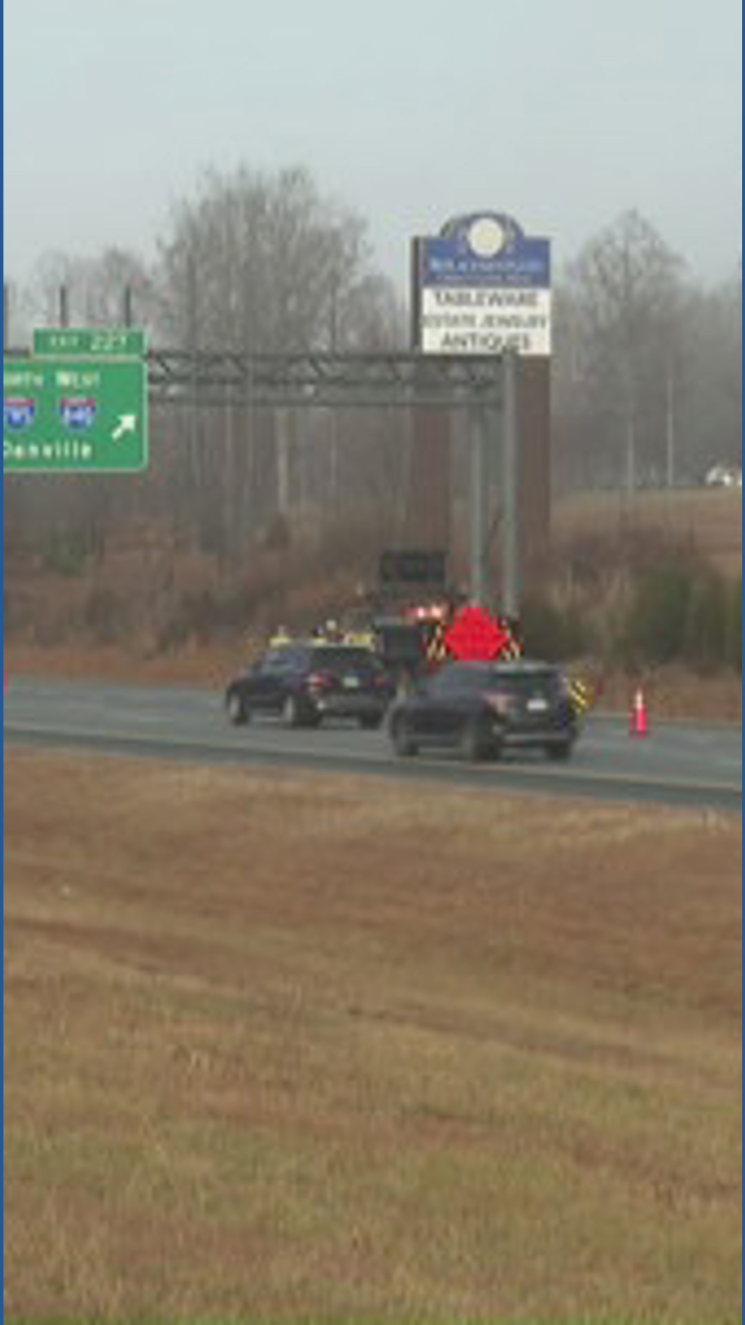 Pedestrian hit, killed in early morning crash on I-40 West in ...