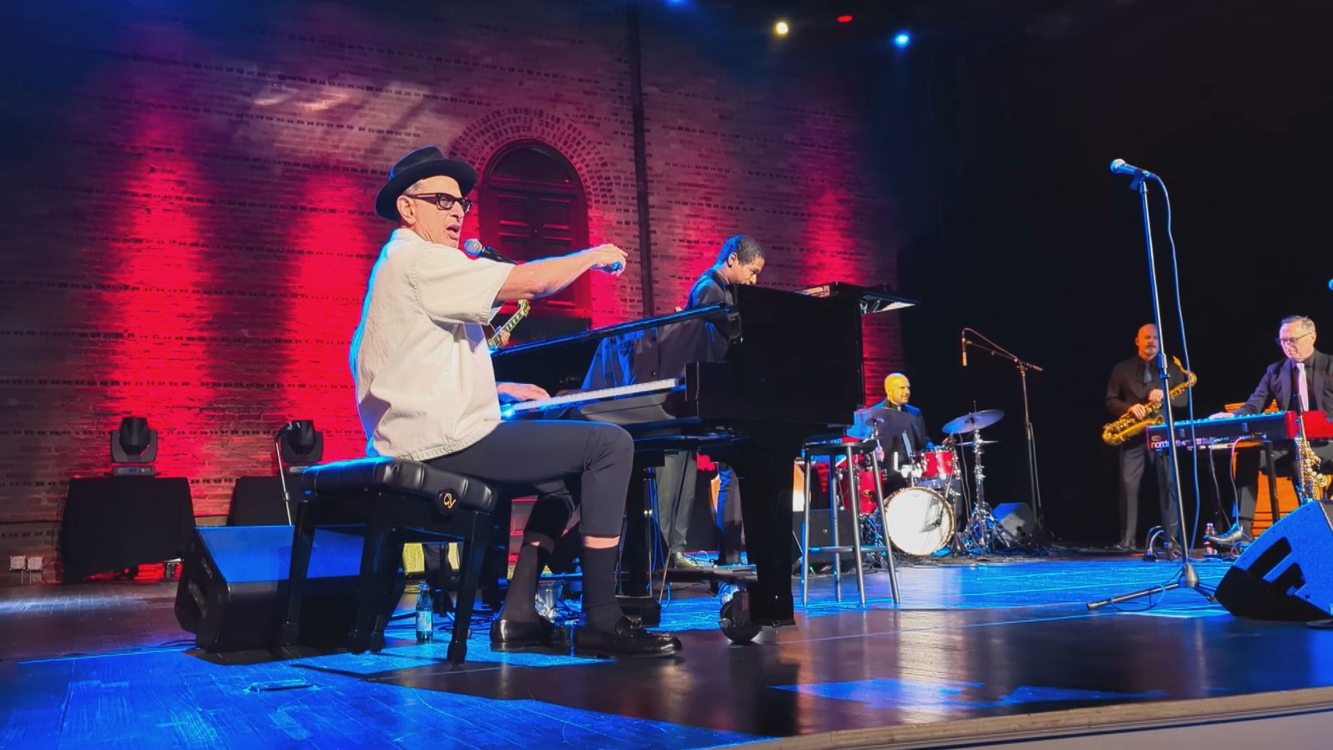 Eric Chilton shares how he ended up at a Jeff Goldblum jazz concert in Brooklyn New York.