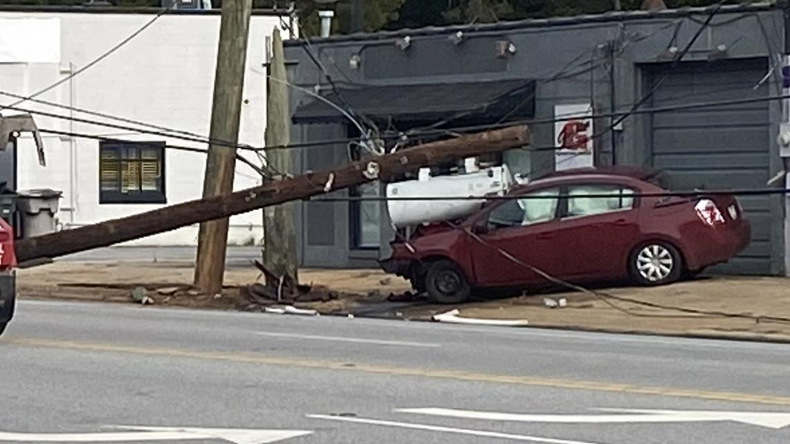Battleground Avenue Closed due to accident