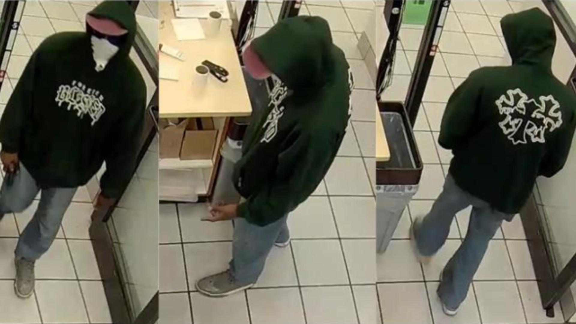 Burlington police looking for suspect in gas station robbery ...