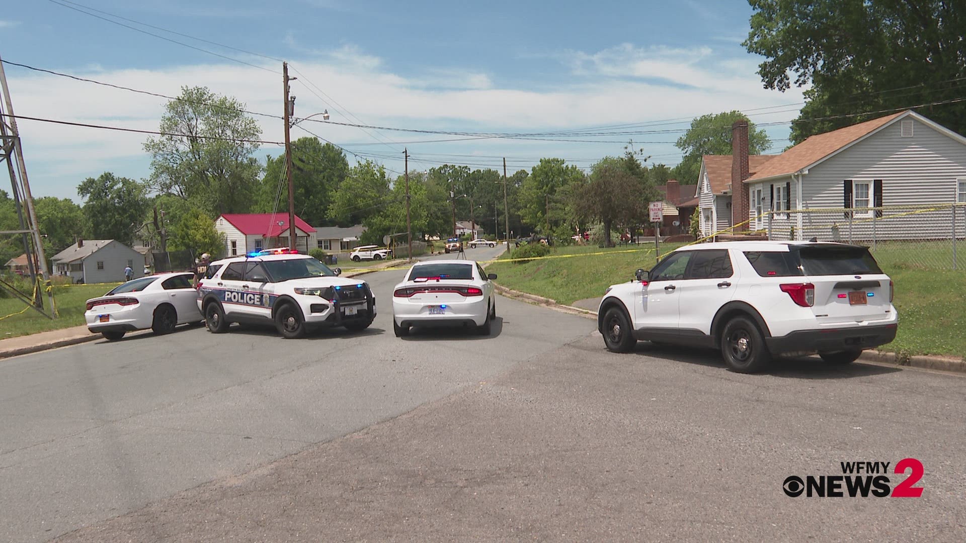 The Winston-Salem Fire Department said Pleasant Street is closed between Harding Street and Donald Street after a deadly crash.