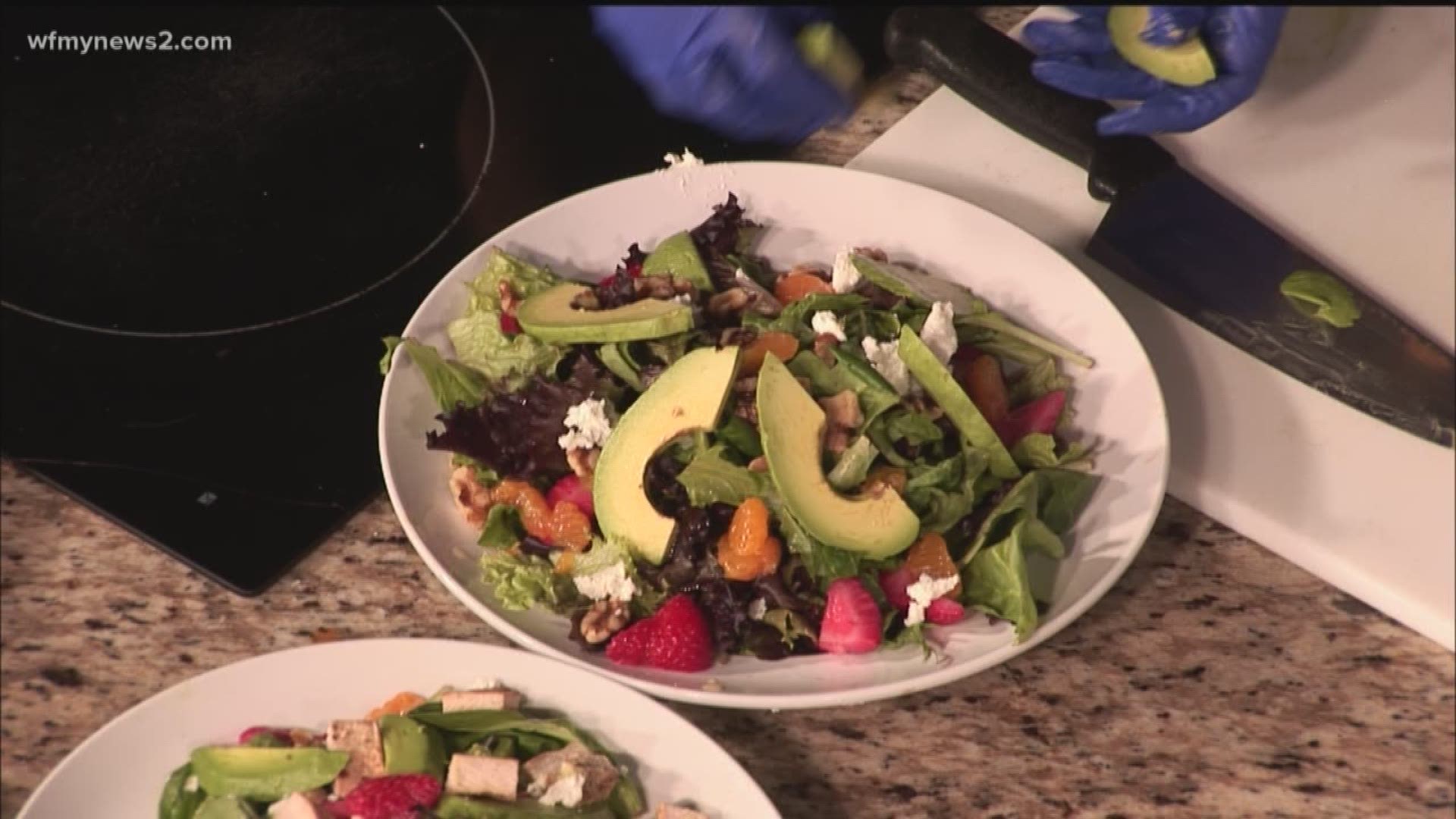 General Manager Jessica Biegger joins us to make a California Salad and Club Sandwich. Enjoy!
