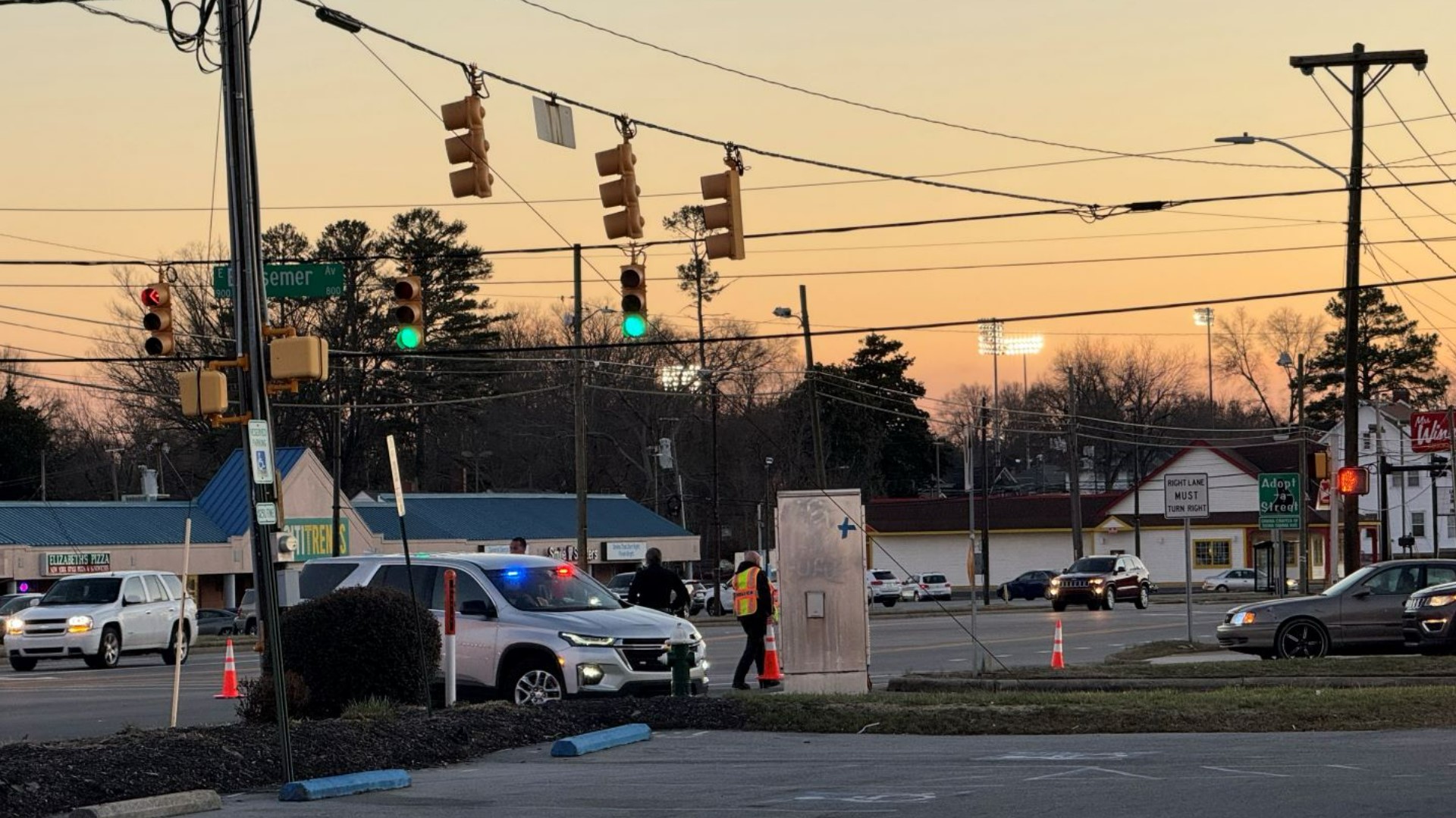 Multiple shell casings were found at the scene near the intersection at Summit Avenue and a Dodge charger was found with a bullet hole in the window.