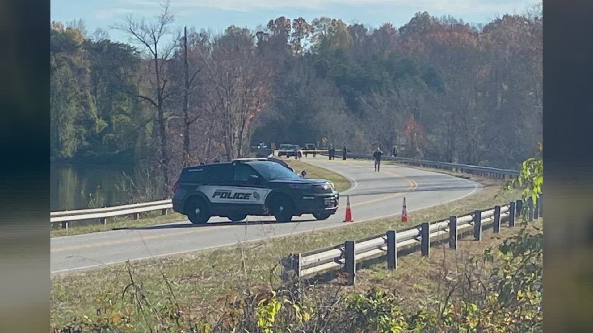 The Greensboro Police Department said the road is closed between Kalon Drive and Archergate Road.