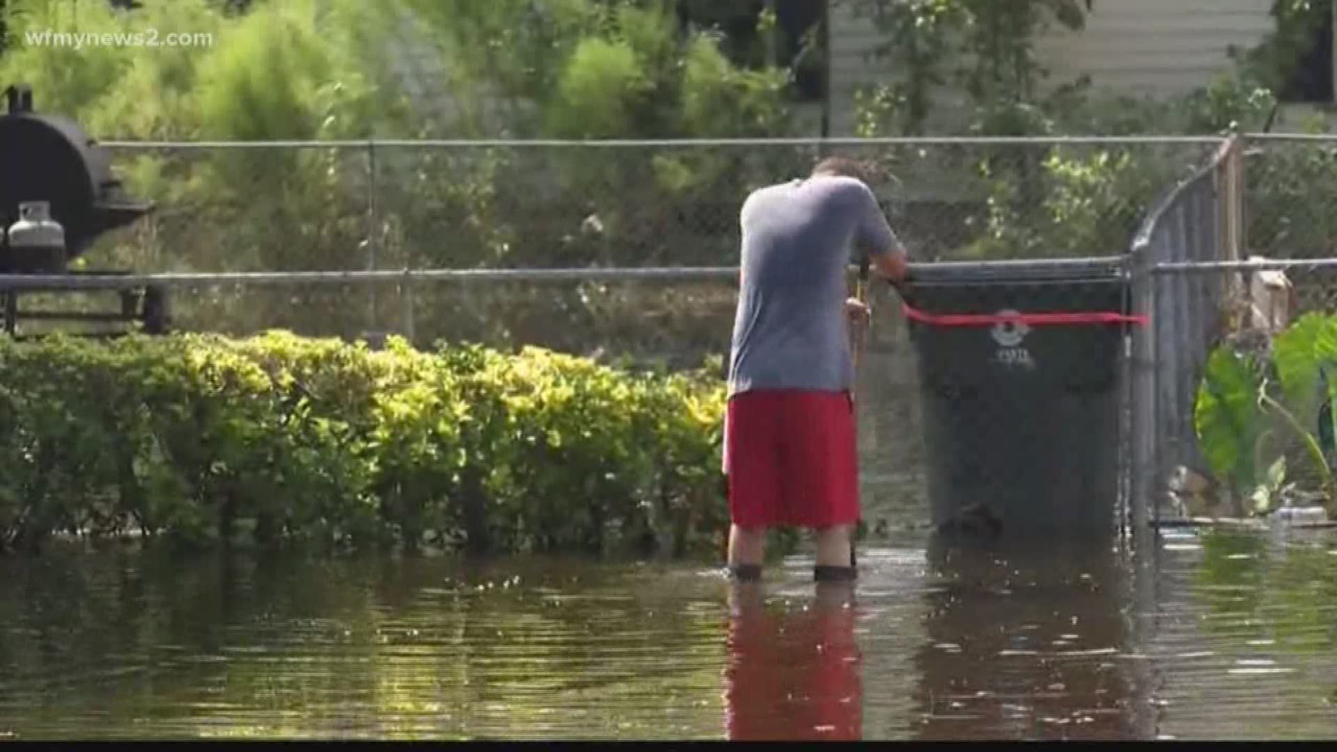 Neighbors Helping Each Other After Florence