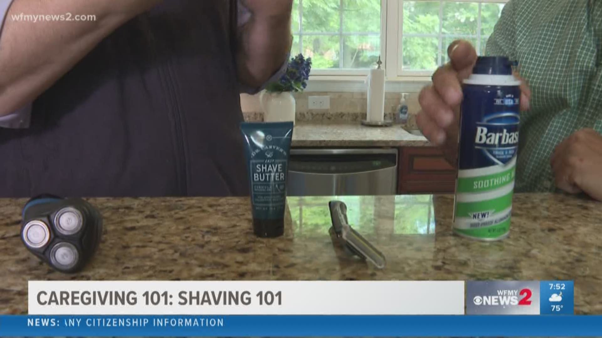 Tom and Scott have advice on better ways to help our loved ones shave.