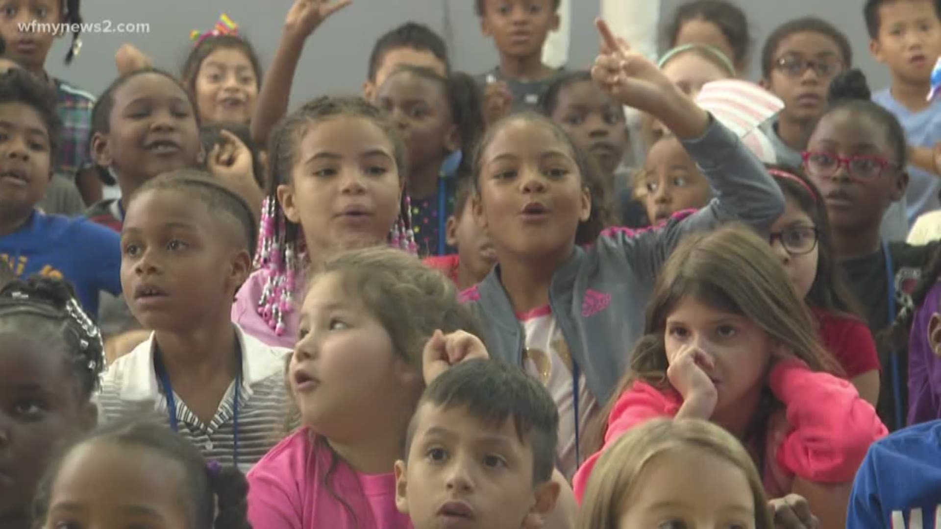 The Good Morning Show Team took its award-winning Read 2 Succeed Program to Jefferson Elementary School this week to help students develop a love for reading.