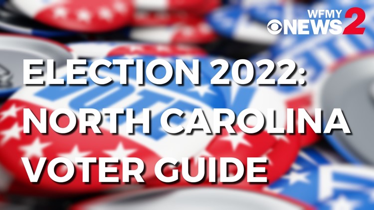NC Voter Guide: Everything North Carolina voters need to know for Election 2022