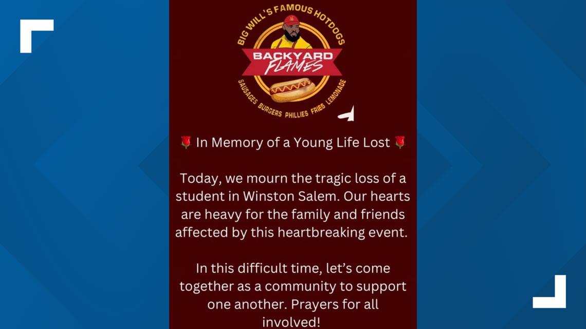 Greensboro food truck donates to family of teen in Winston-Salem stabbing