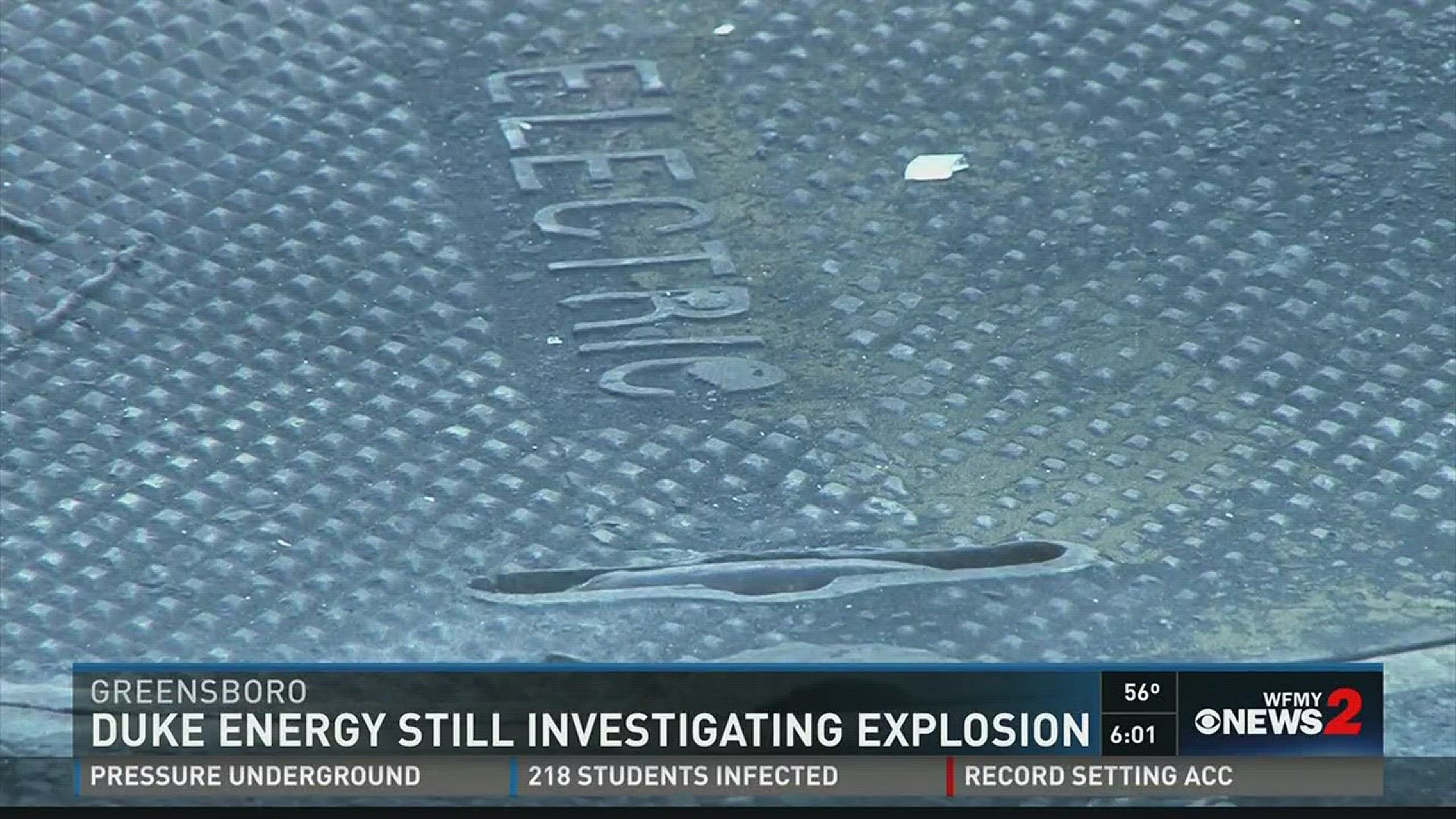 Exploding Manhole Duke Energy Investigates Manhole Explosion | wfmynews2.com
