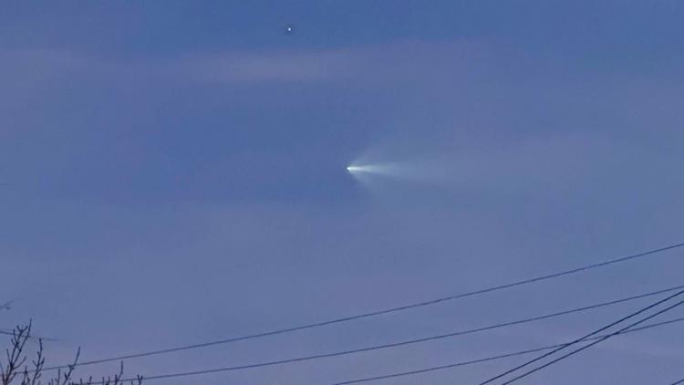 星 SpaceX rocket visible in Triad area | PHOTOS | wfmynews2.com