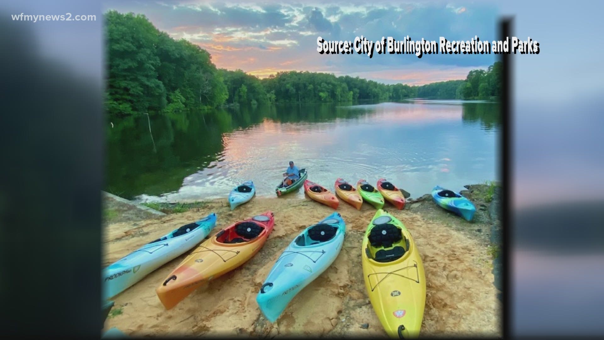 We’re all looking for a sense of normalcy. Burlington Parks and Recreation offers a two-hour guided kayak paddle on the lake.