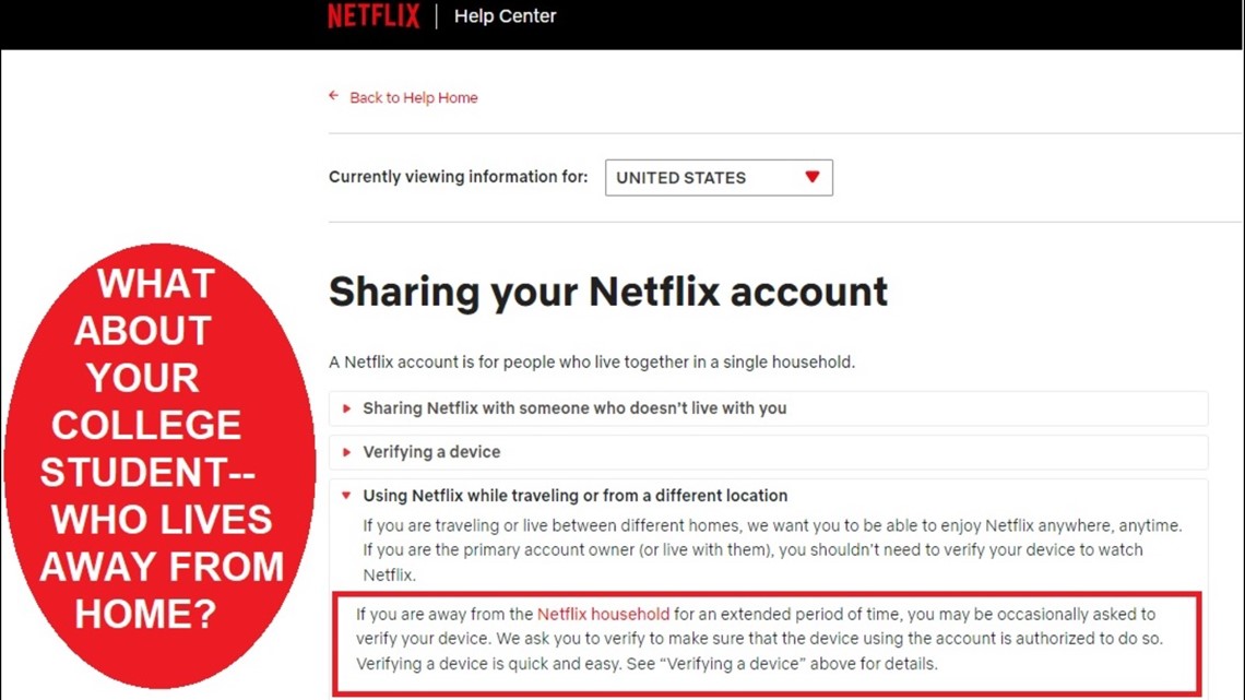 Here's how Netflix will prevent account password sharing