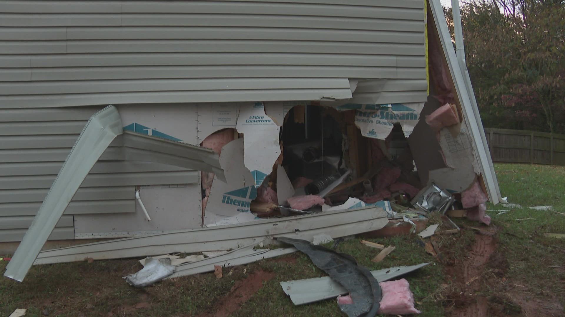 A driver crashed into a transformer and two Greensboro homes Sunday. Fire officials said the driver should be okay. The homes have some serious repairs to get done.