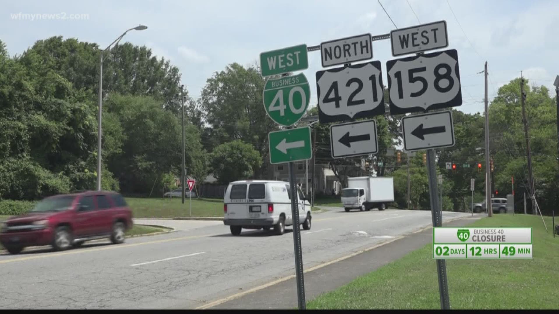 Leaders in Winston-Salem and Forsyth County are working together to make the business 40 closure easier for commuters
