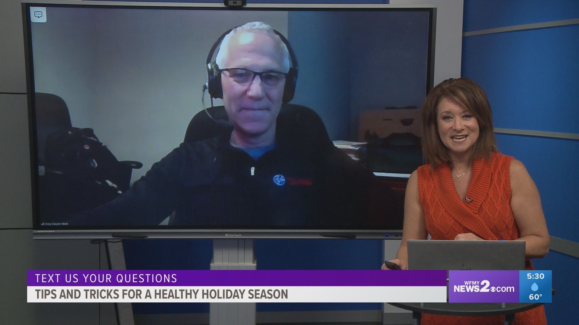 Greg Maurer, the vice president of fitness and education for Workout Anytime, shares tips to stay healthy during the holidays.