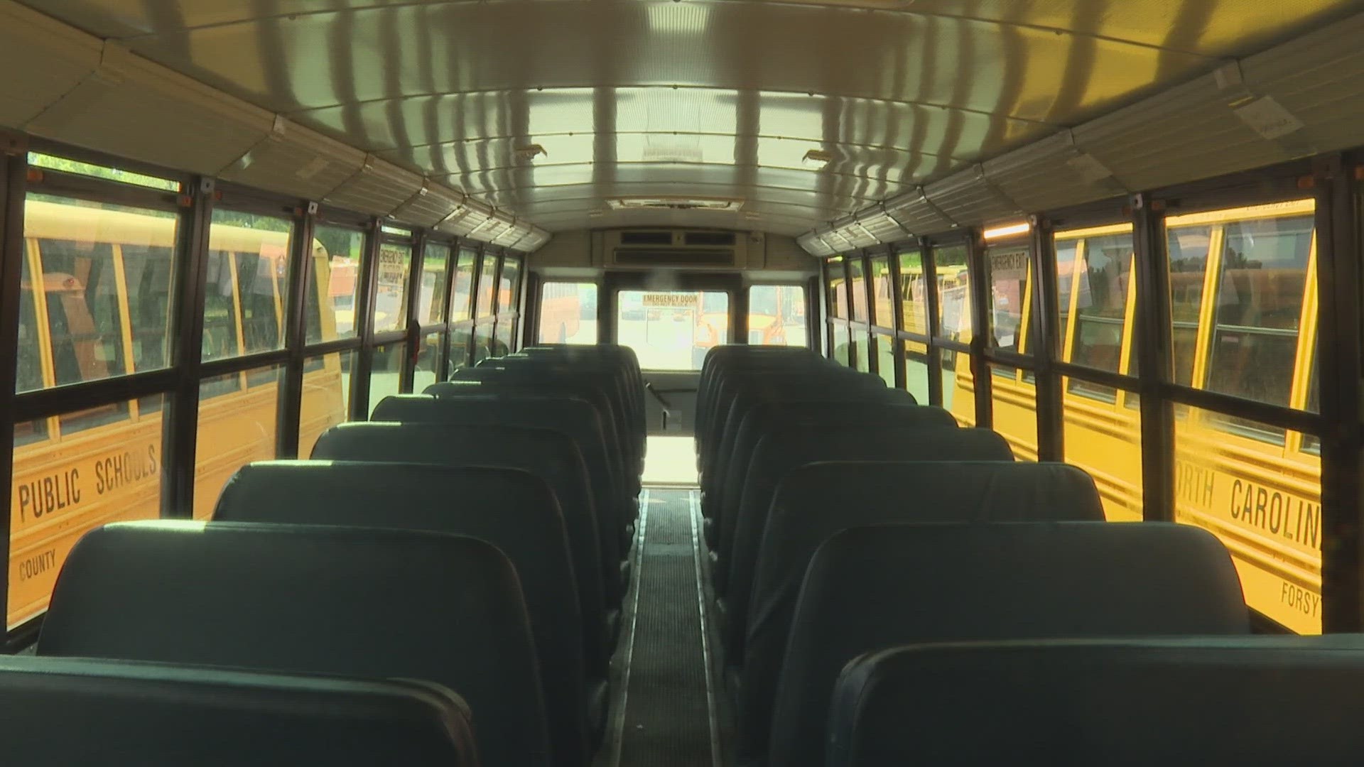 Students return to school in two weeks. Will Forsyth County have enough bus drivers to get them there?