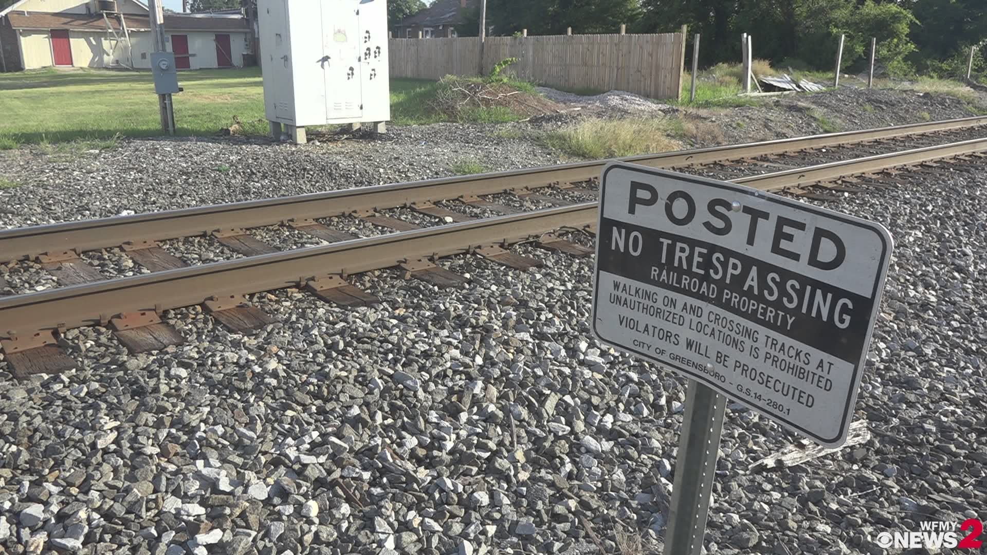 Greensboro Police are investigating a deadly accident where a pedestrian hit by a train.