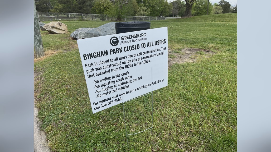 Bingham Park is closing due to safety concerns | wfmynews2.com